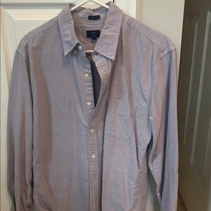 J. Crew Men's Casual Button Down Shirt - Light Purple